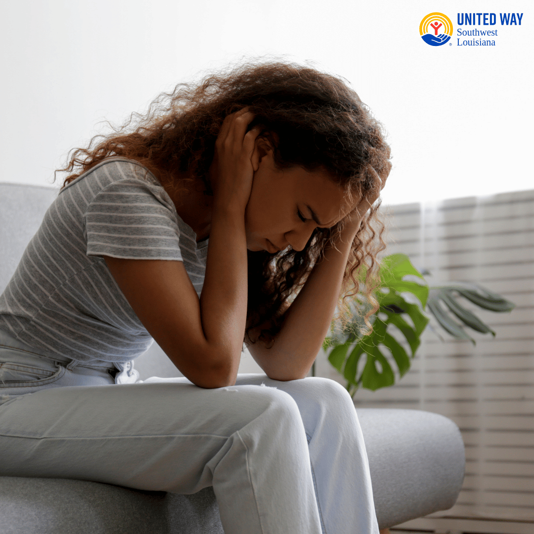 woman crying