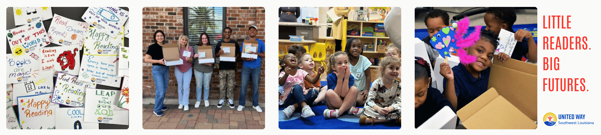 early literacy photos with children