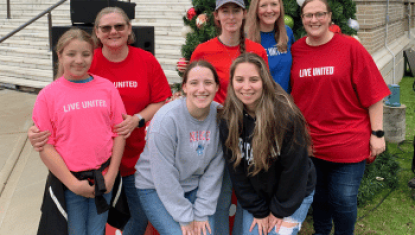 Kay Dore Counseling volunteers at United Way SWLA